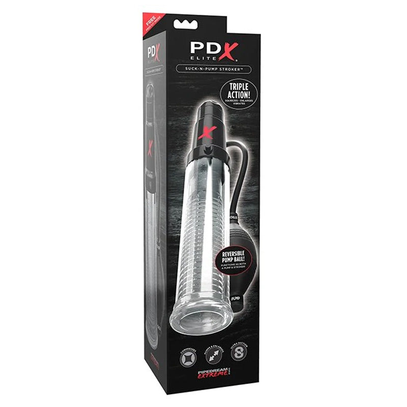PipeDream Xtreme Elite Suck-N-Pump Stroker