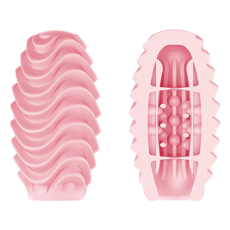 Pretty Love Double-Sided Bring Joy to Life Egg Male Masturbator - Passionate