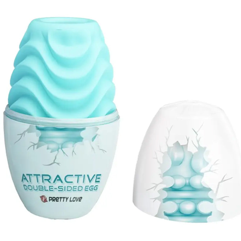 Pretty Love Double-Sided Bring Joy to Life Egg Male Masturbator - Attractive