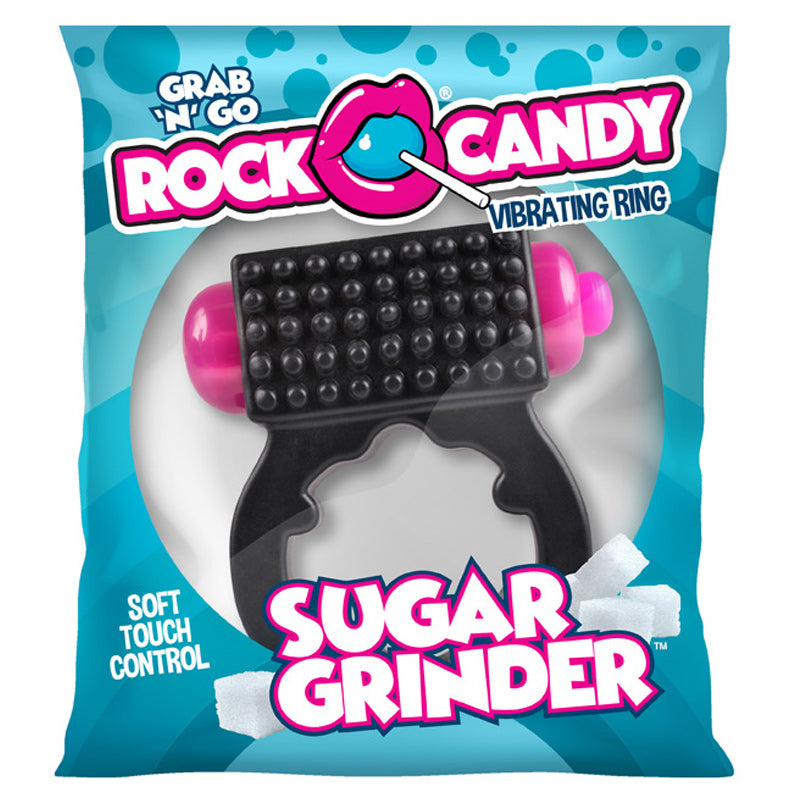 Rock Candy Sugar Grinder Vibrating Cock Ring