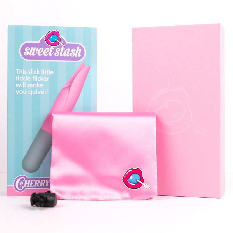Rock Candy Cherry Flicker-Fluttering Clitoral Vibe