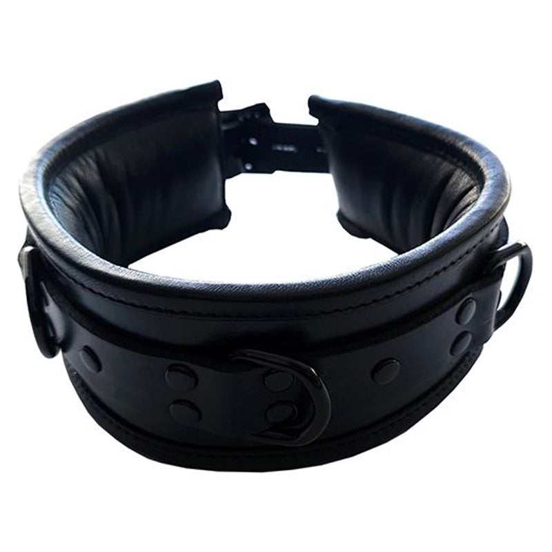 Rouge Garments Padded Leather Collar Cuffs