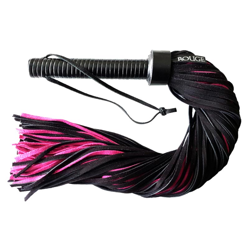 Rouge Garments Suede Flogger Leather Handle