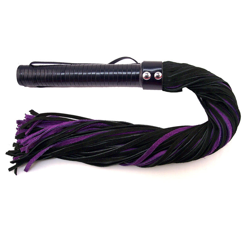 Rouge Garments Suede Flogger Leather Handle