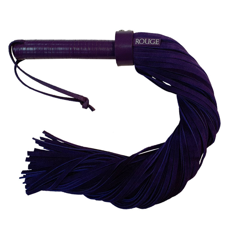 Rouge Garments Suede Flogger Leather Handle