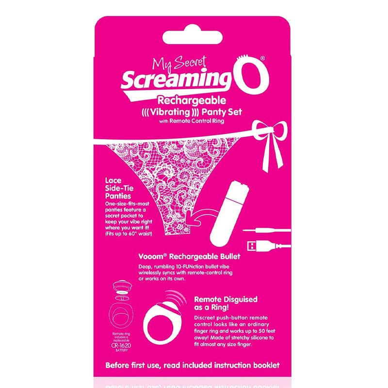 My Secret Screaming O Charged Remote Controlled Panty Vibe