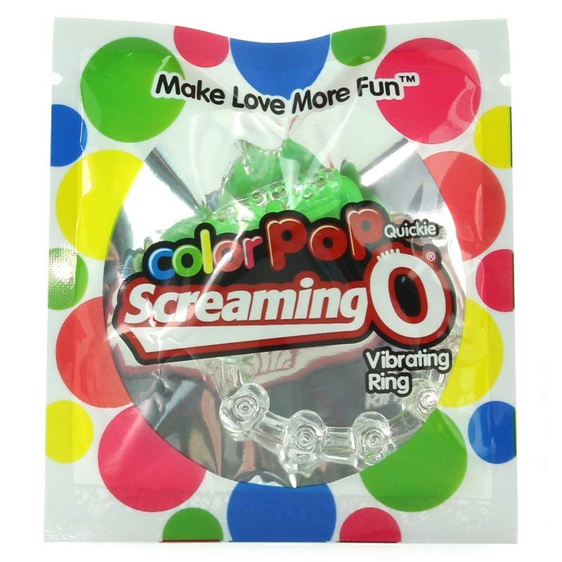 ColorPoP Quickie Screaming O Vibrating Cock Ring