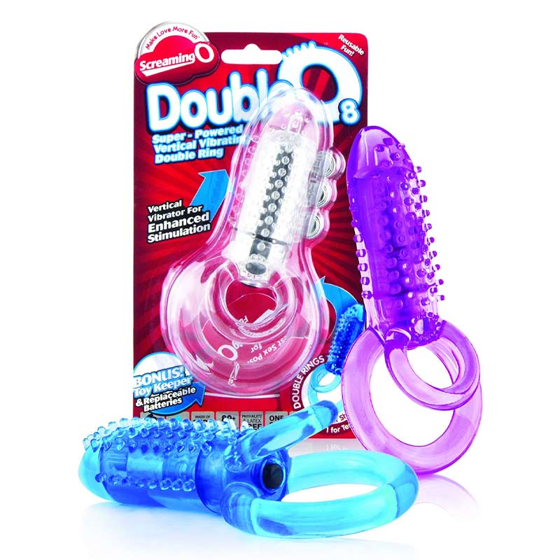 DoubleO 8 Vibrating Cock Ring