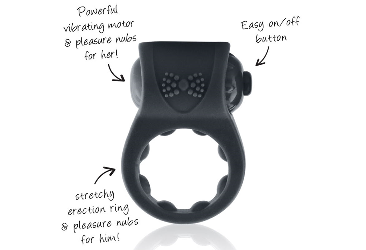 PrimO Tux Vibrating Cock Ring