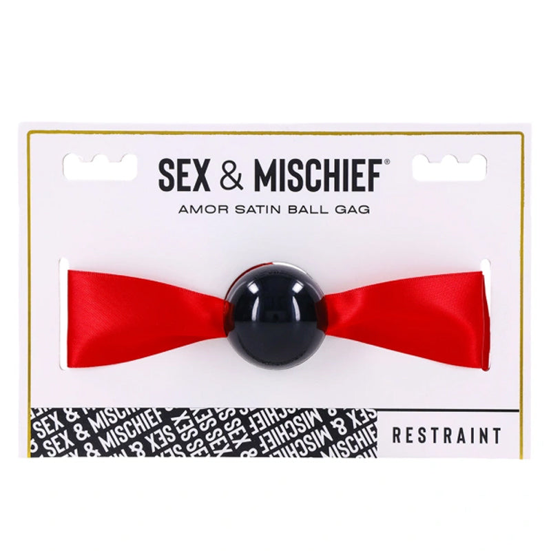 Sex & Mischief Amor Satin Ball Gag