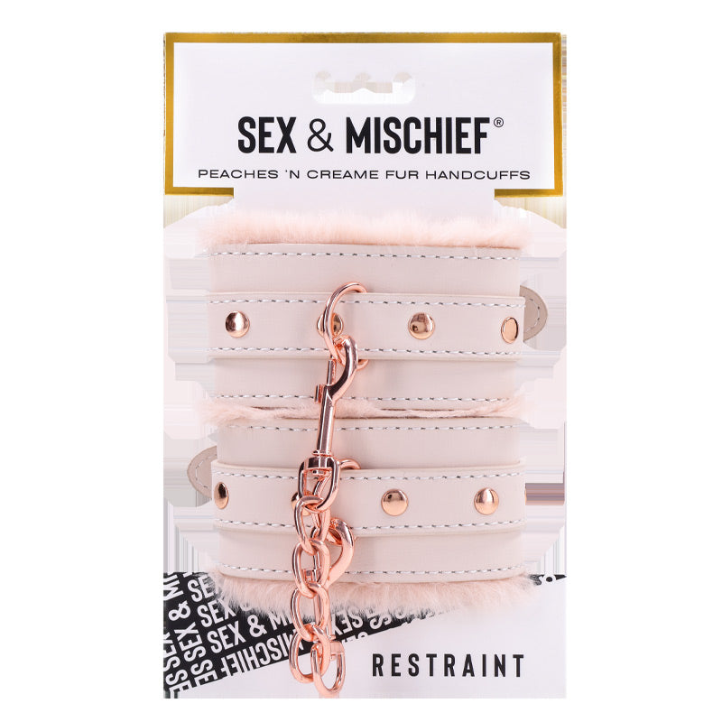 Peaches ‘n CreaMe Fur Handcuffs