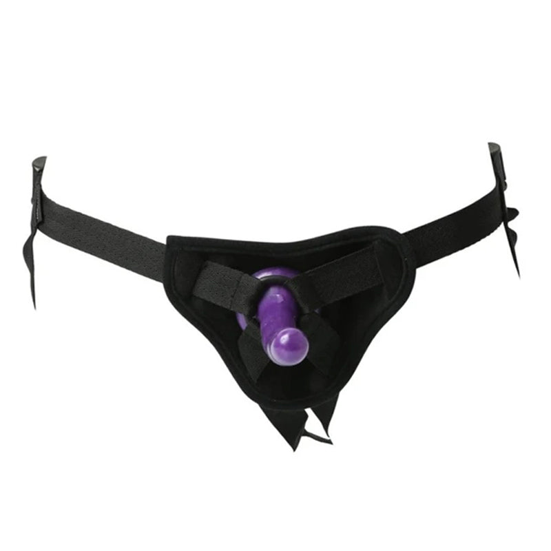 Sex & Mischief Strap-On & Silicone Dildo Kit
