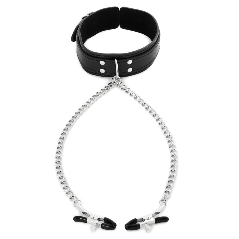 SportSheet Collar with Nipple Clamps