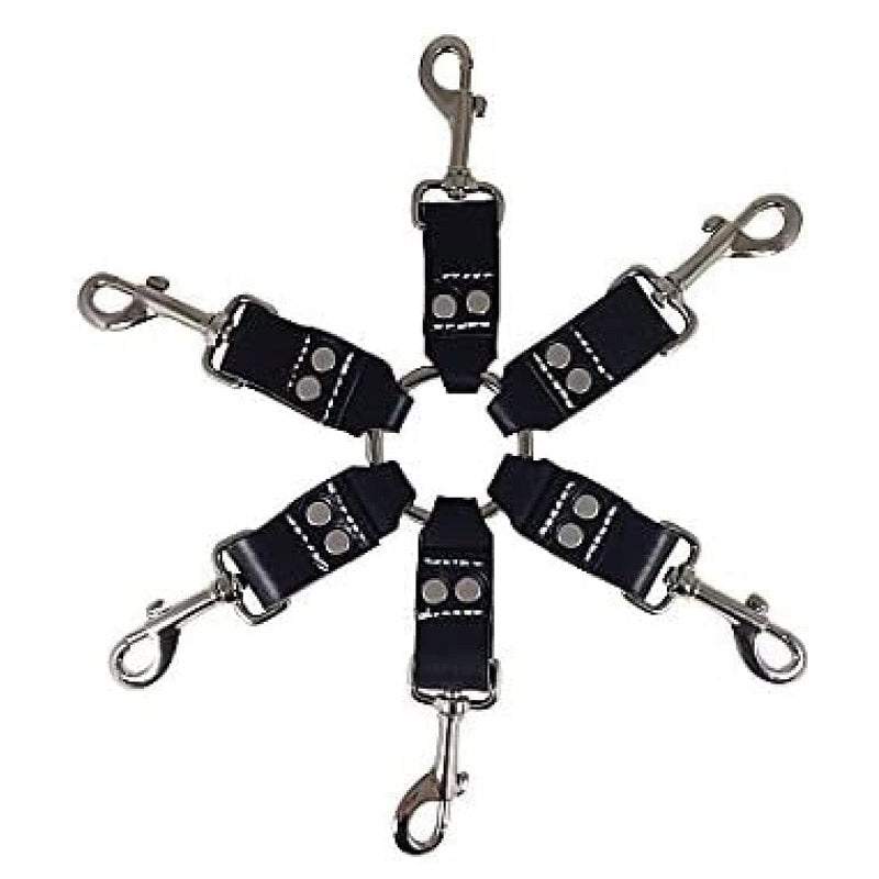Edge Leather 6 Point Hog Tie