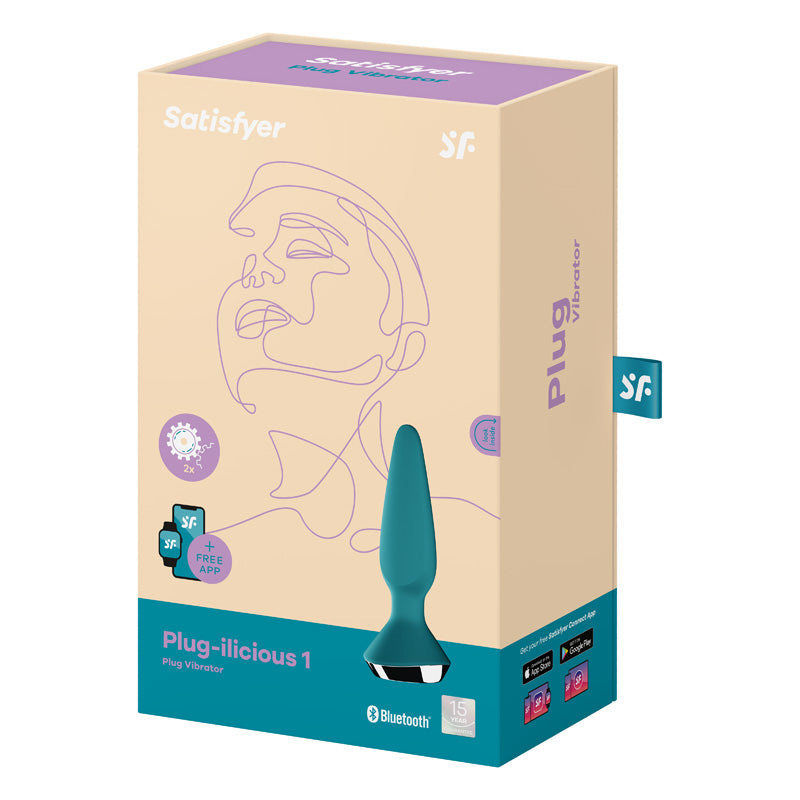 Satisfyer Plug-ilicious Rechargeable Vibrating Butt Plug