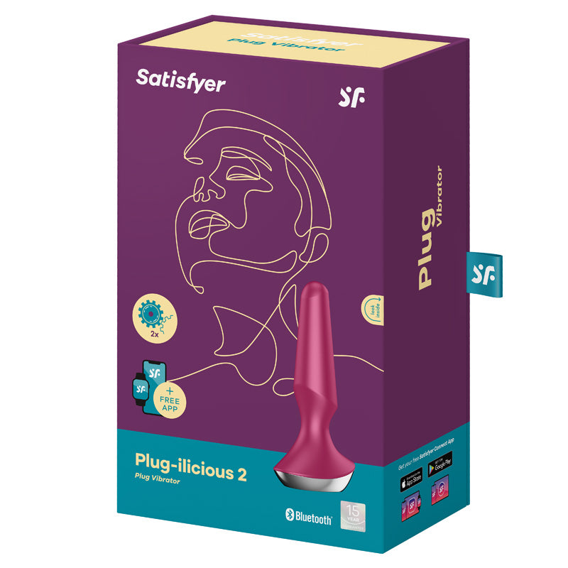 Satisfyer Plug-ilicious Rechargeable Vibrating Butt Plug