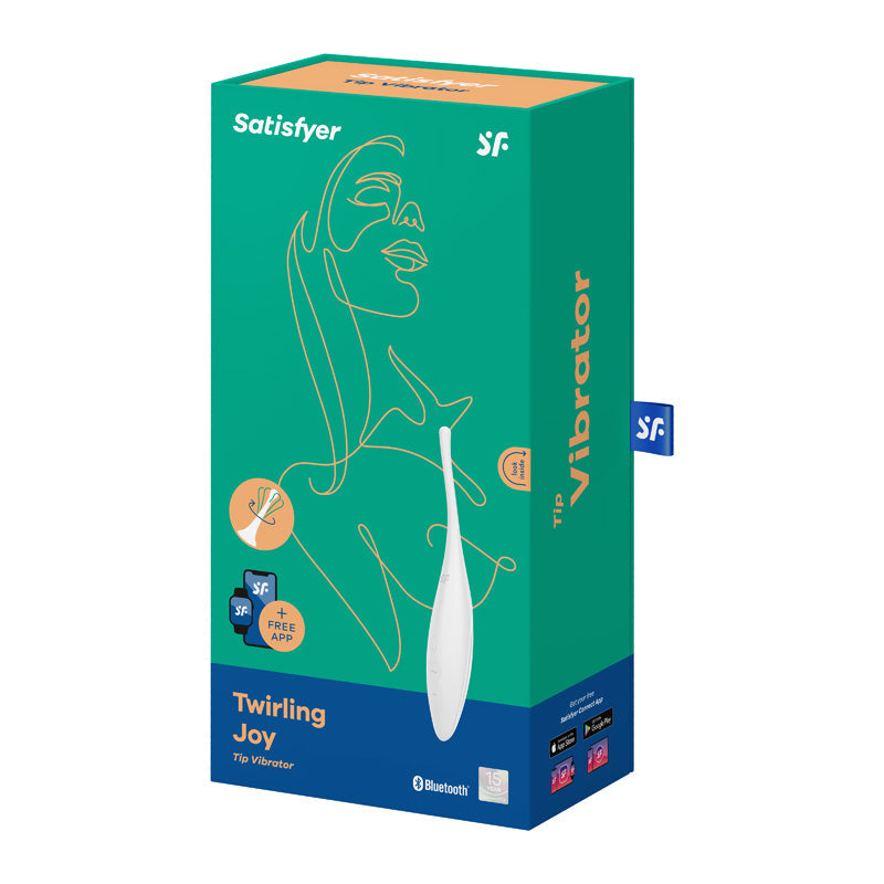 Satisfyer Twirling Joy Pin Point Clitoral Stimulator