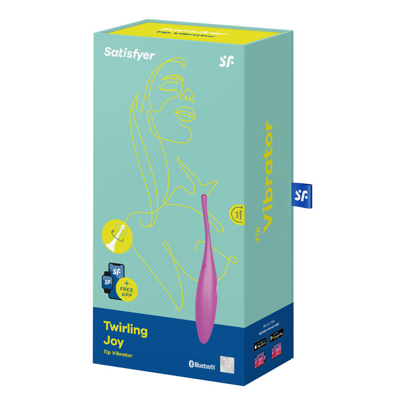 Satisfyer Twirling Joy Pin Point Clitoral Stimulator