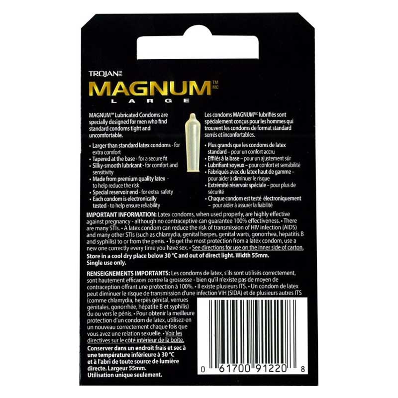 Trojan Magnum Original 3 Pk