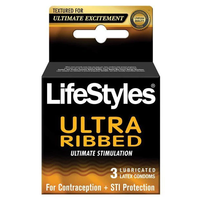 LifeStyles Ultra Ribbed Condoms