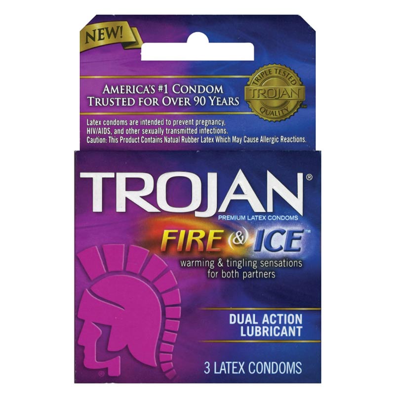 Trojan Fire & Ice 3 Pack