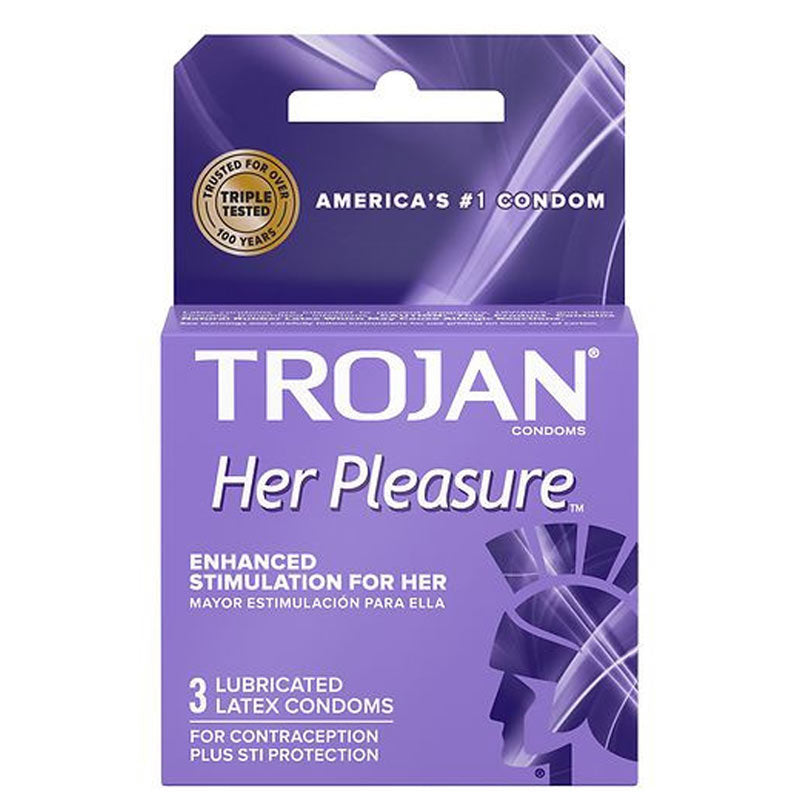 Trojan Her Pleasure Sensations Condoms