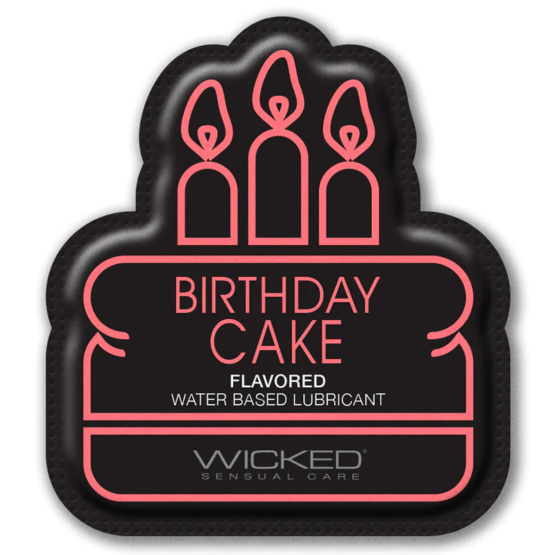 Wicked Sensual Wicked Water Based Birthday Cake Flavoured Lubricant