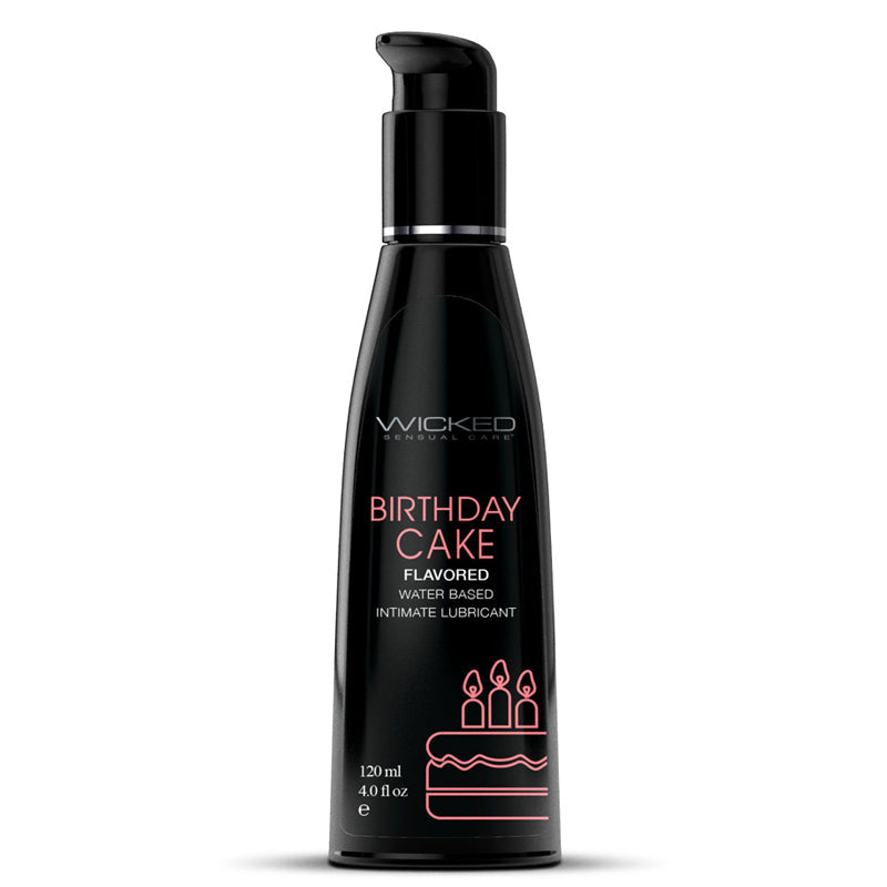 Wicked Sensual Wicked Water Based Birthday Cake Flavoured Lubricant