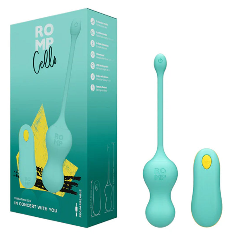 Romp Cello Vibrating Egg