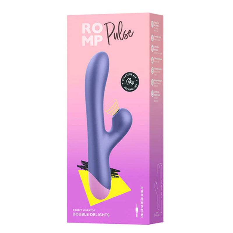 Romp Pulse Suction Rabbit Vibrator