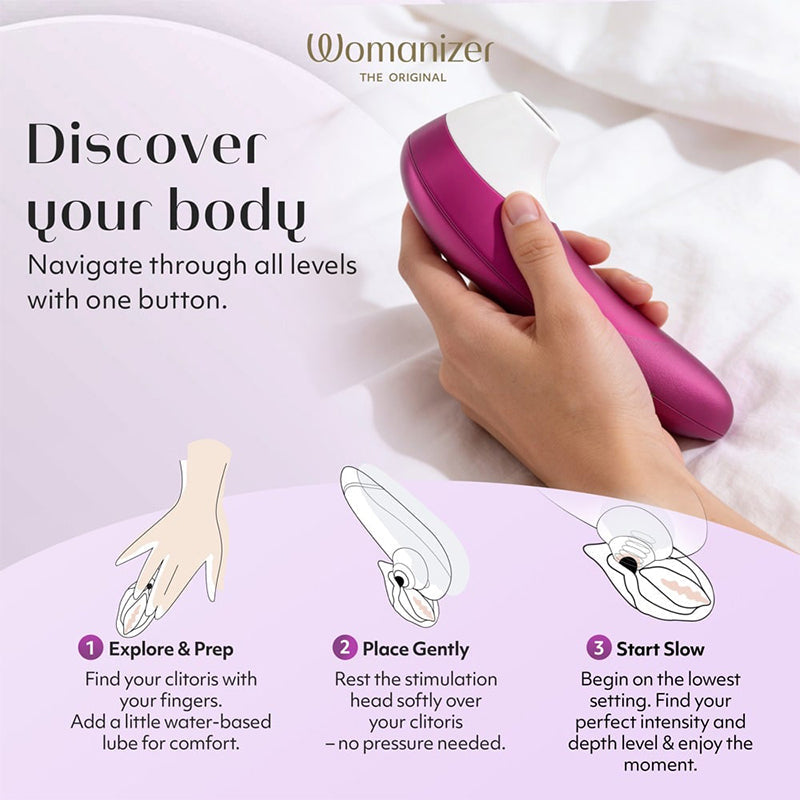 Womanizer Pro Suction Stimulator