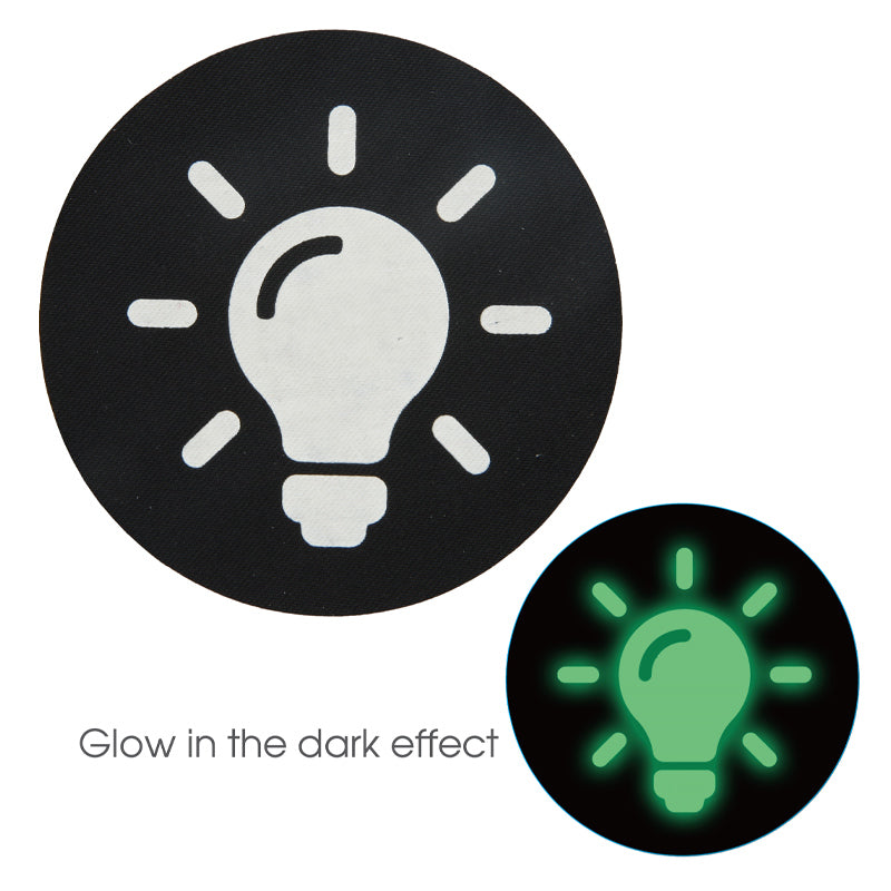 Glow In The Dark Light Bulb Pasties