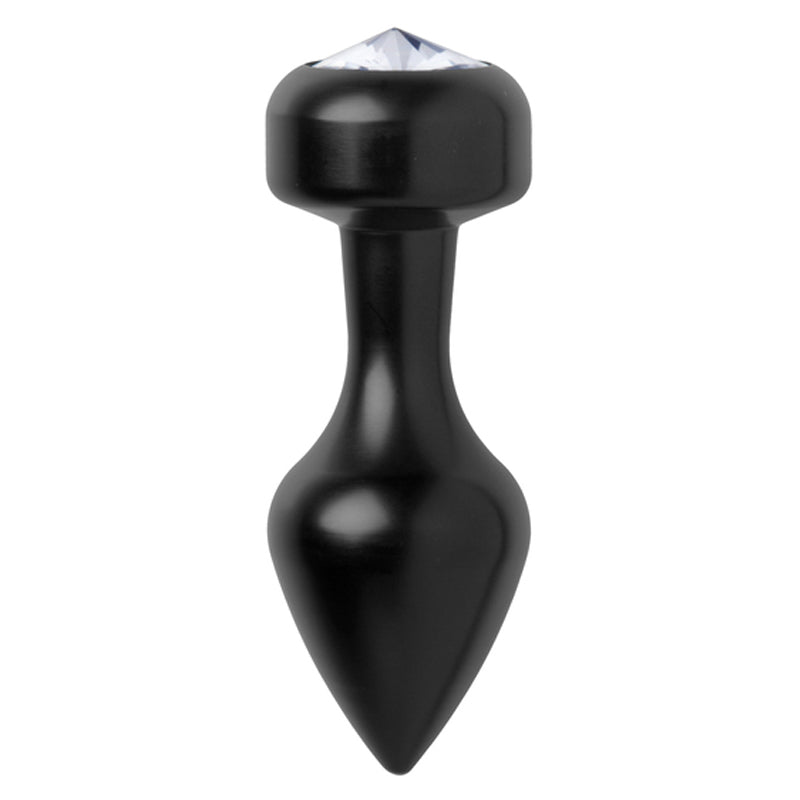 Spade Petite Jewel Aluminum Anal Plug