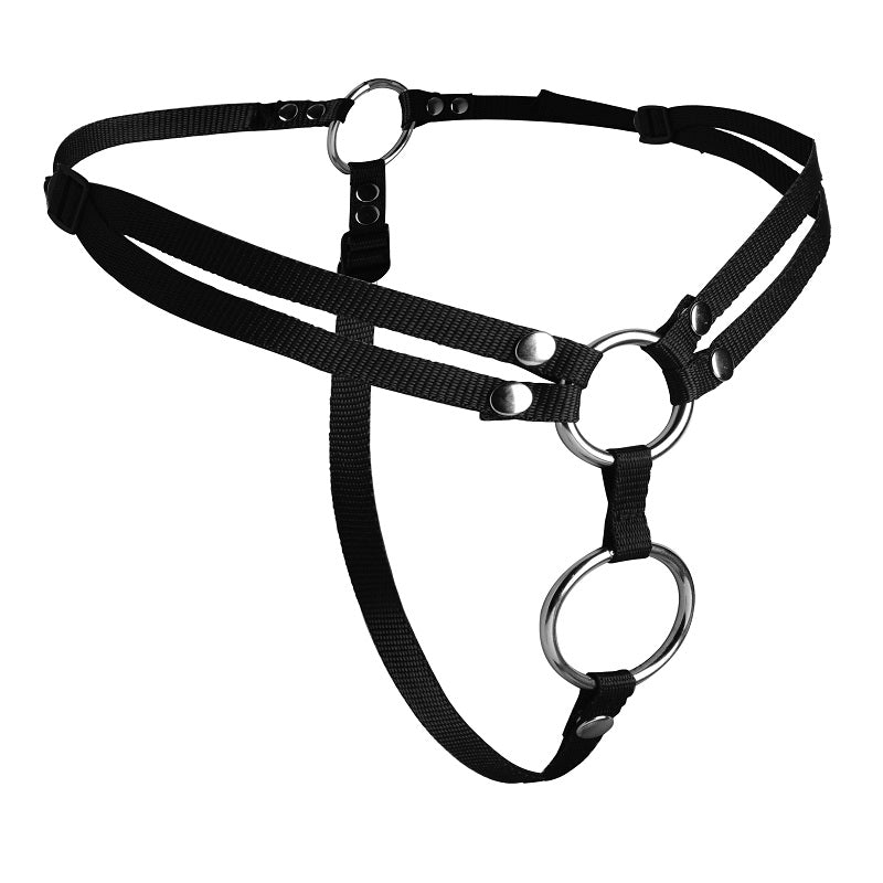 Unity Double Penetration Strap On Harness