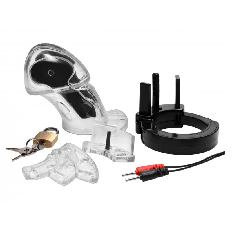 Electro Lockdown Estim Male Chastity Cage