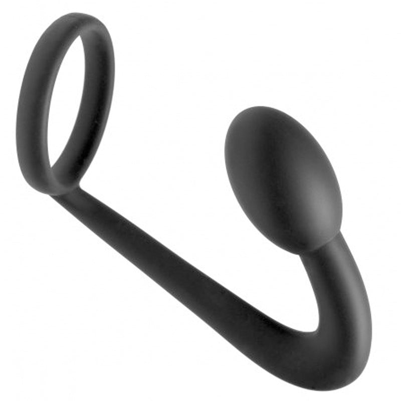 Explorer Silicone Cock Ring and Prostate Plug