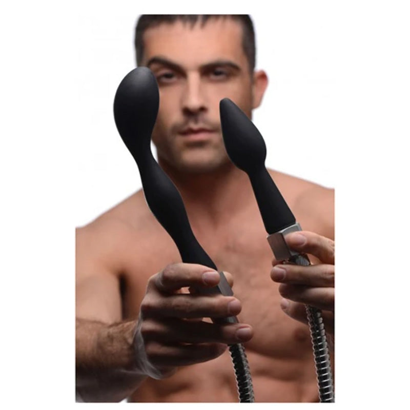 Silicone Enema Attachment Set