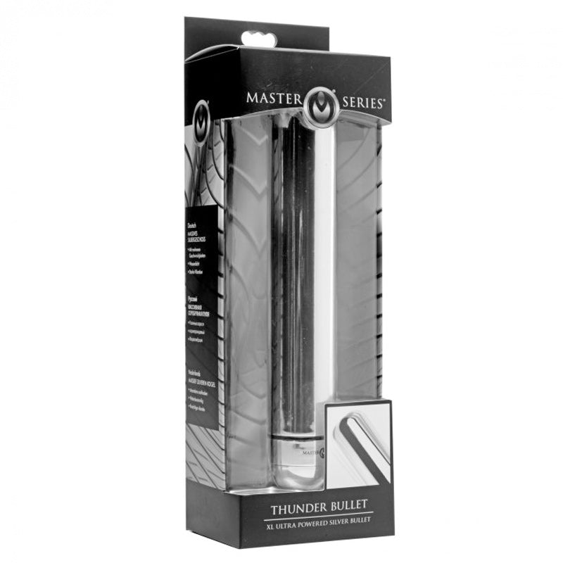 Thunder Bullet XL Ultra Powered Silver Vibe