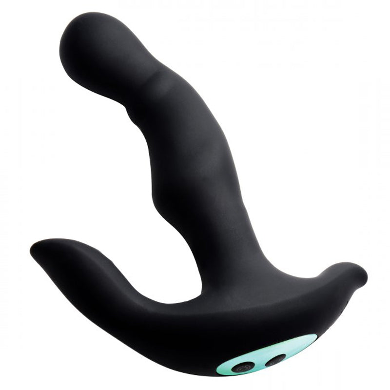 Pro-Rim Rotating Vibrating Silicone Prostate Stimulator w Rotating Beads