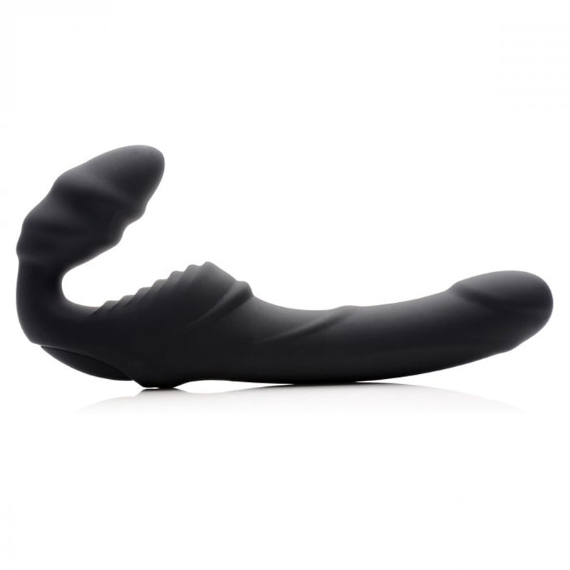 Slim Rider Vibrating Strapless Strap On