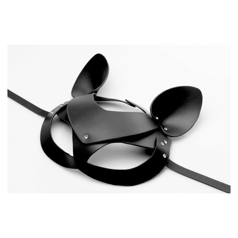 Bad Kitten Leather Cat Mask