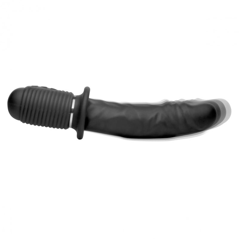 Power Pounder Vibrating and Thrusting Silicone Dildo