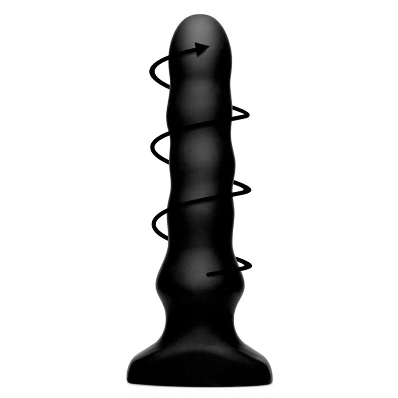 Silicone Vibrating & Squirming Plug with Remote Control