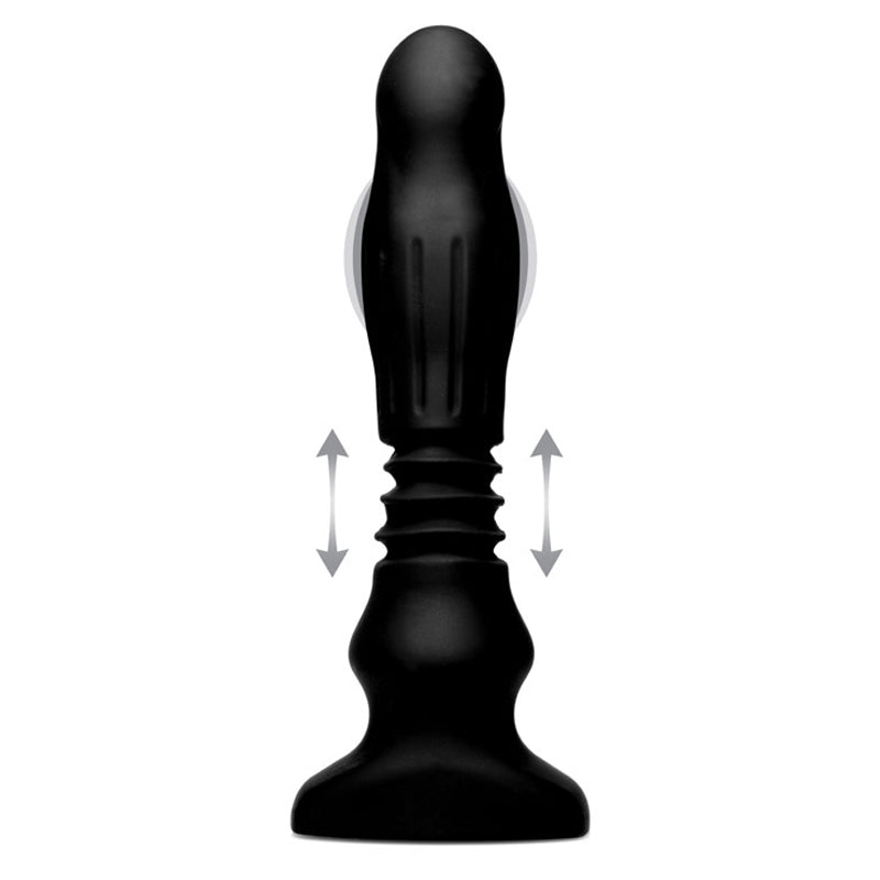 Silicone Swelling & Thrusting Plug with Remote Control