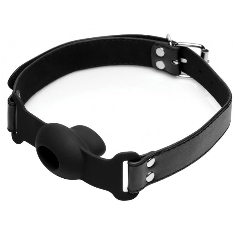 Hollow Silicone Gag