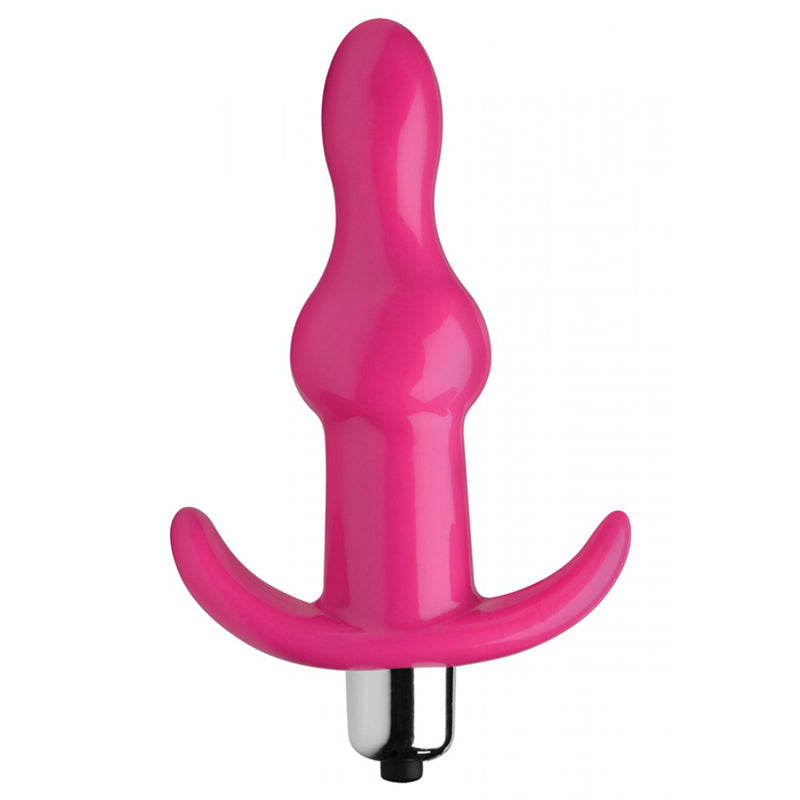 Rolling Pink Bumpy Anal Plug