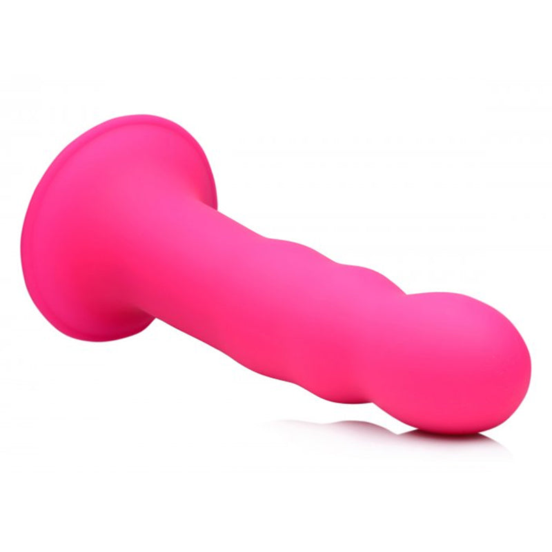 Squeezable Wavy Dildo