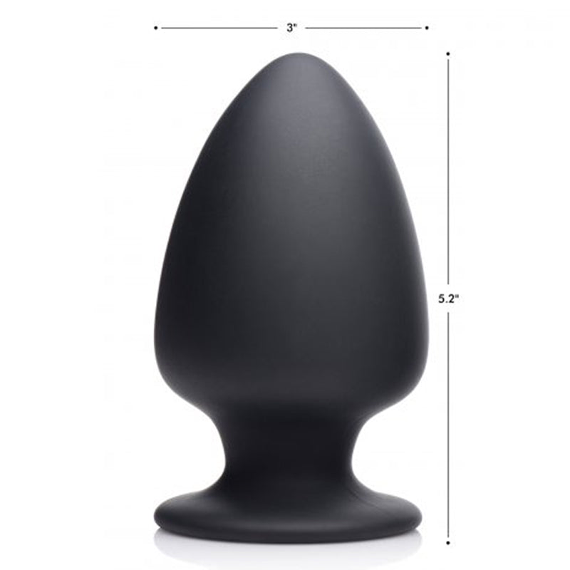 Squeezable Silicone Anal Plug