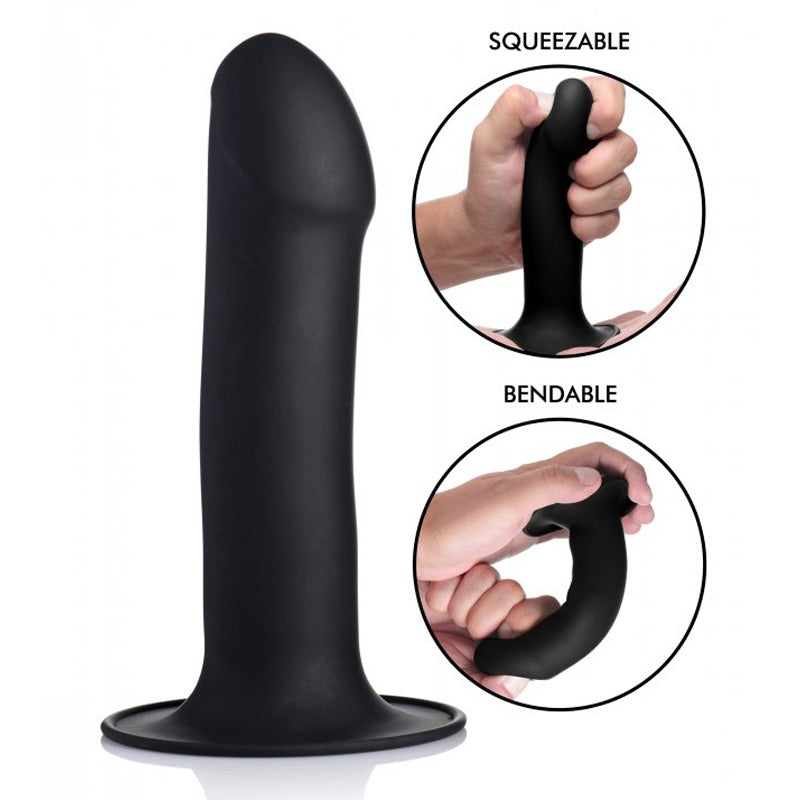 Squeezable Phallic Dildo