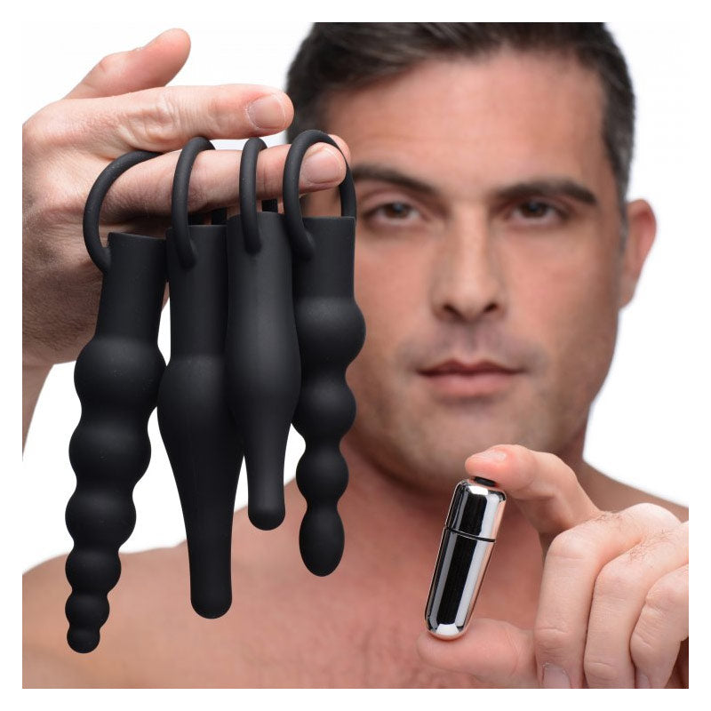 Premium Ringed Rimmers 3x Rimming Anal Training Set